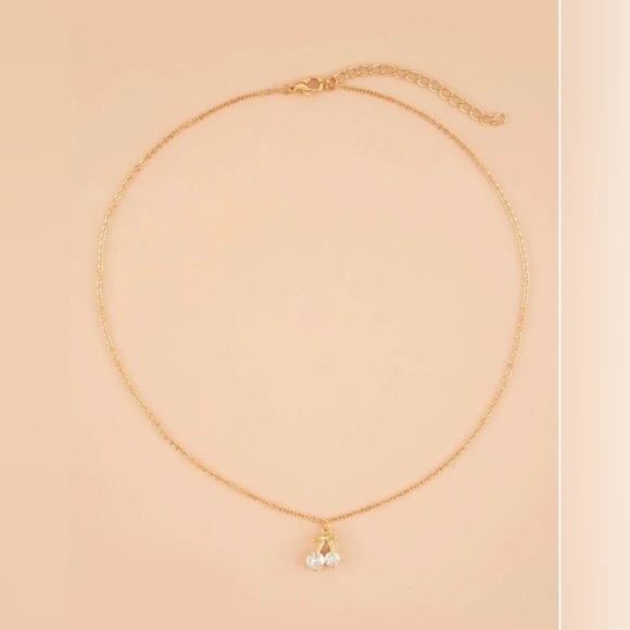 Cherry necklace - Picture 2 of 3